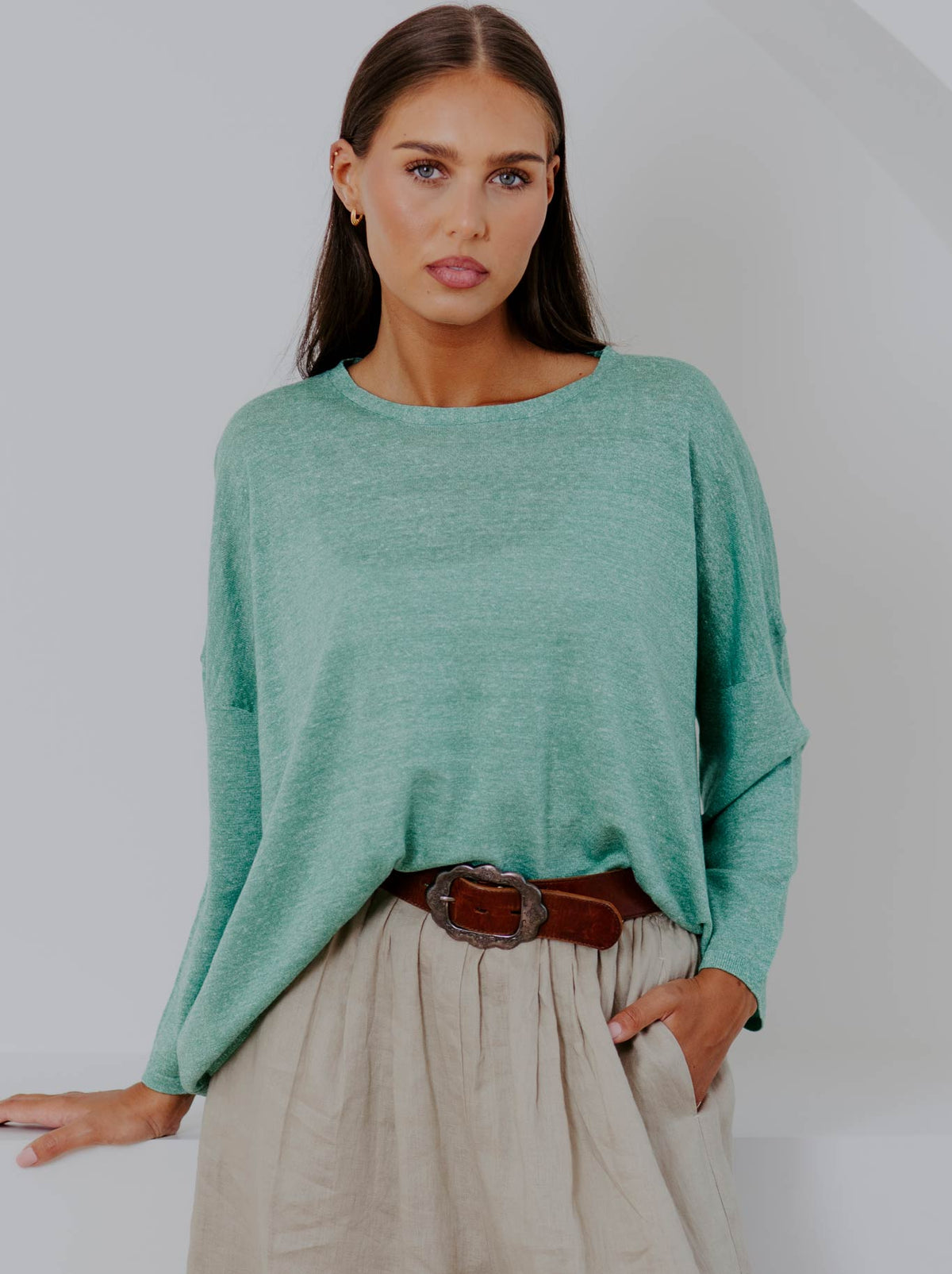 BRIDGE & LORD BOXY RELAXED PULLOVER