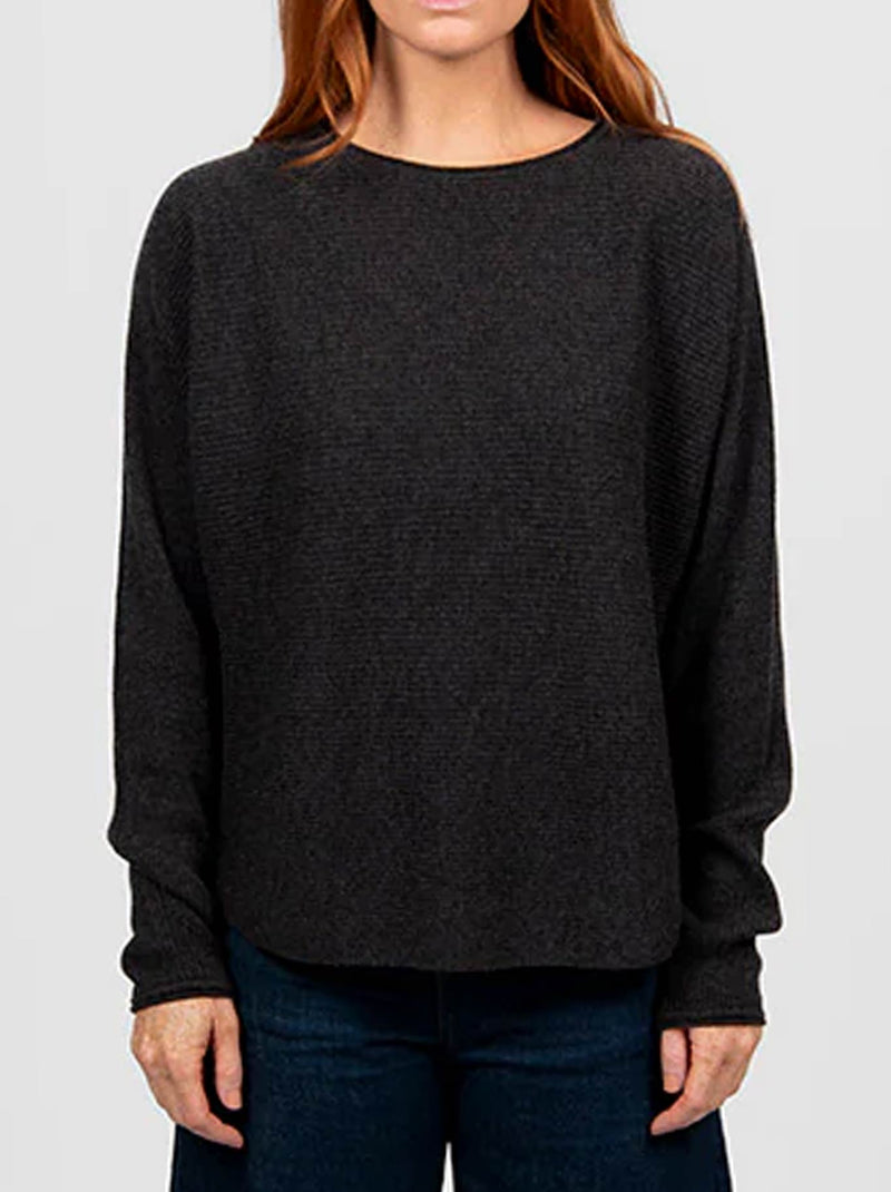 BRIDGE & LORD DOLMAN RIB PULLOVER