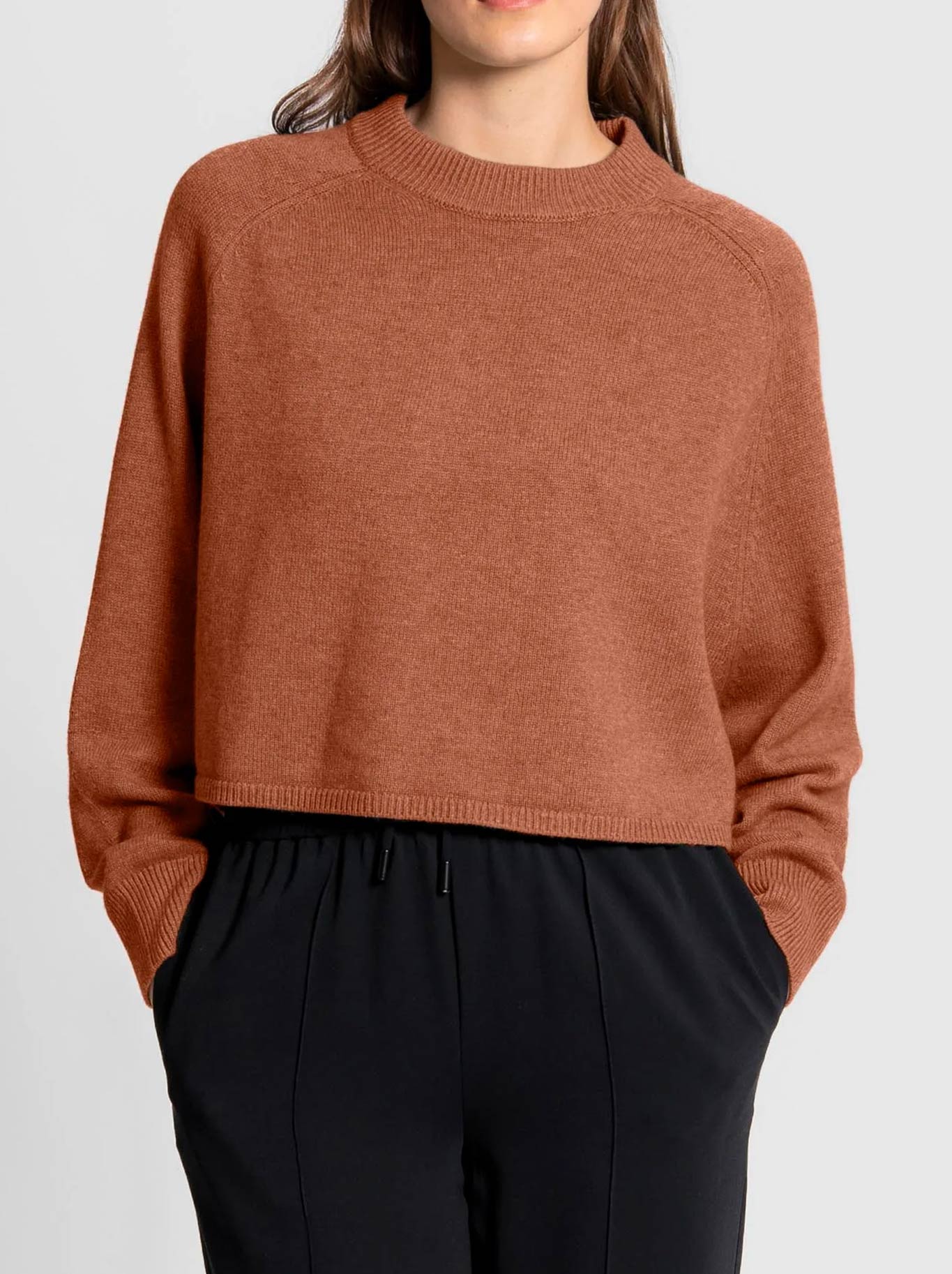 FIELDS BATWING SADDLE SHOULDER PULLOVER