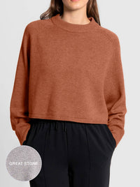 FIELDS BATWING SADDLE SHOULDER PULLOVER