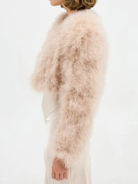 BÜBISH MANHATTAN FEATHER CROP JACKET