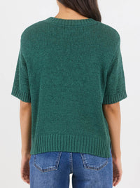 BY ROSA LOVEABLE TAPE YARN KNIT TEE