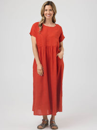 CAKE LUNA LINEN DRESS