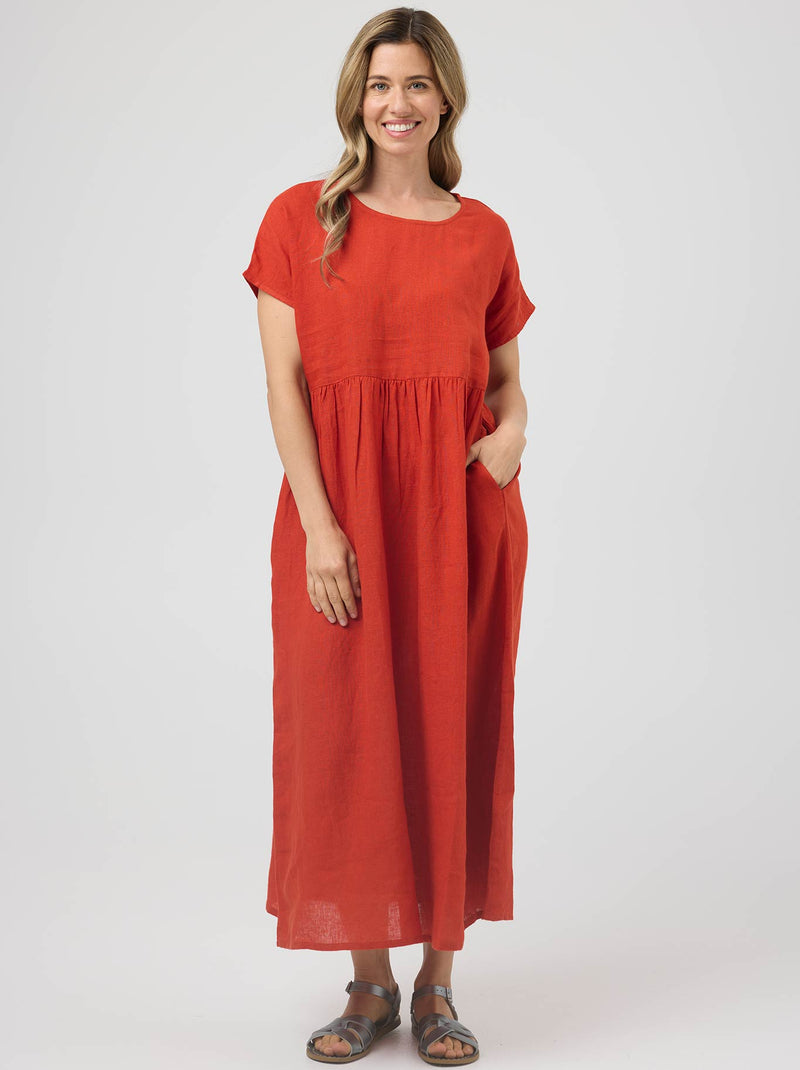 CAKE LUNA LINEN DRESS