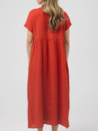 CAKE LUNA LINEN DRESS