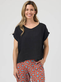 CAKE TALIA LINEN TOP