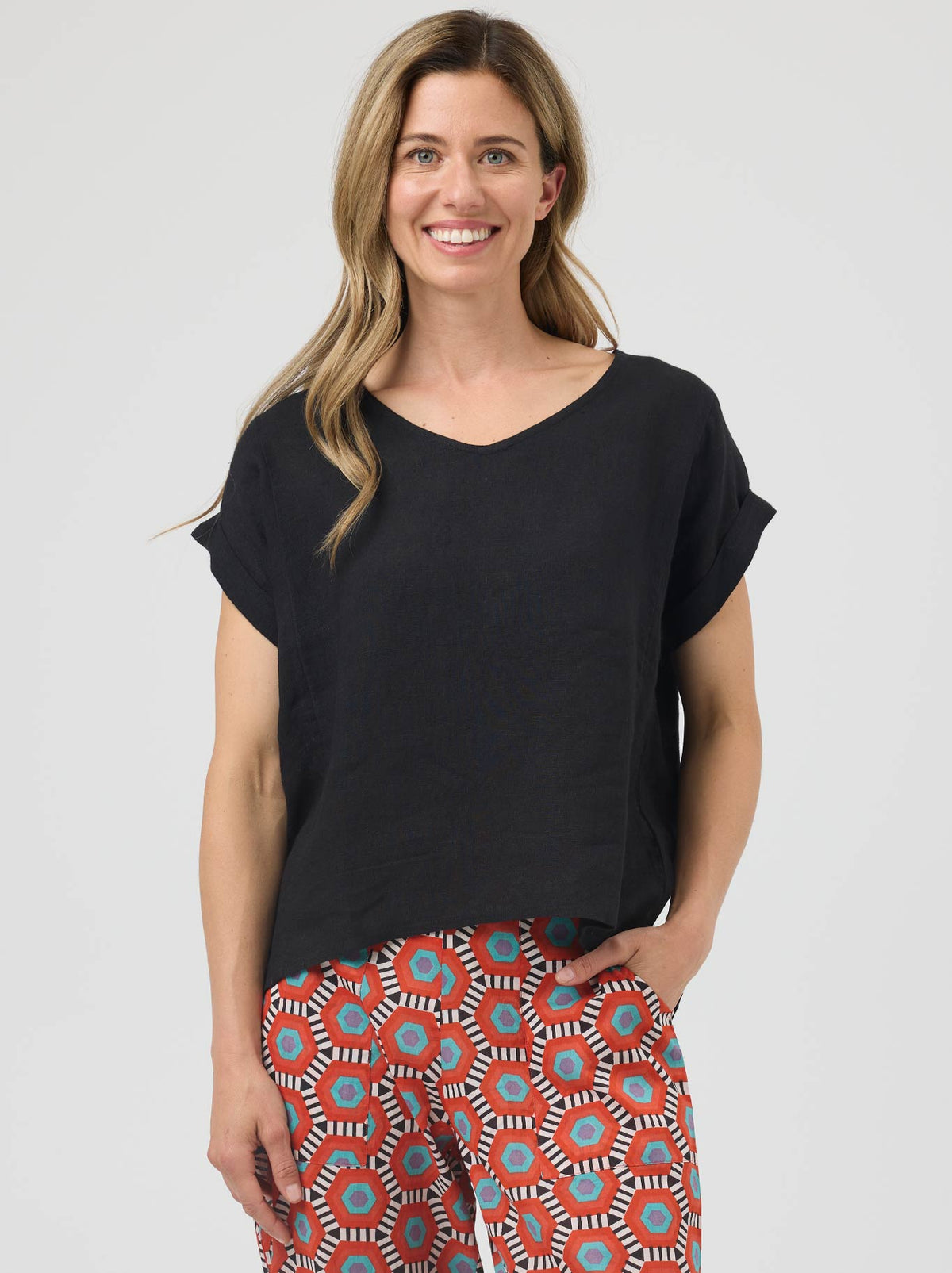 CAKE TALIA LINEN TOP