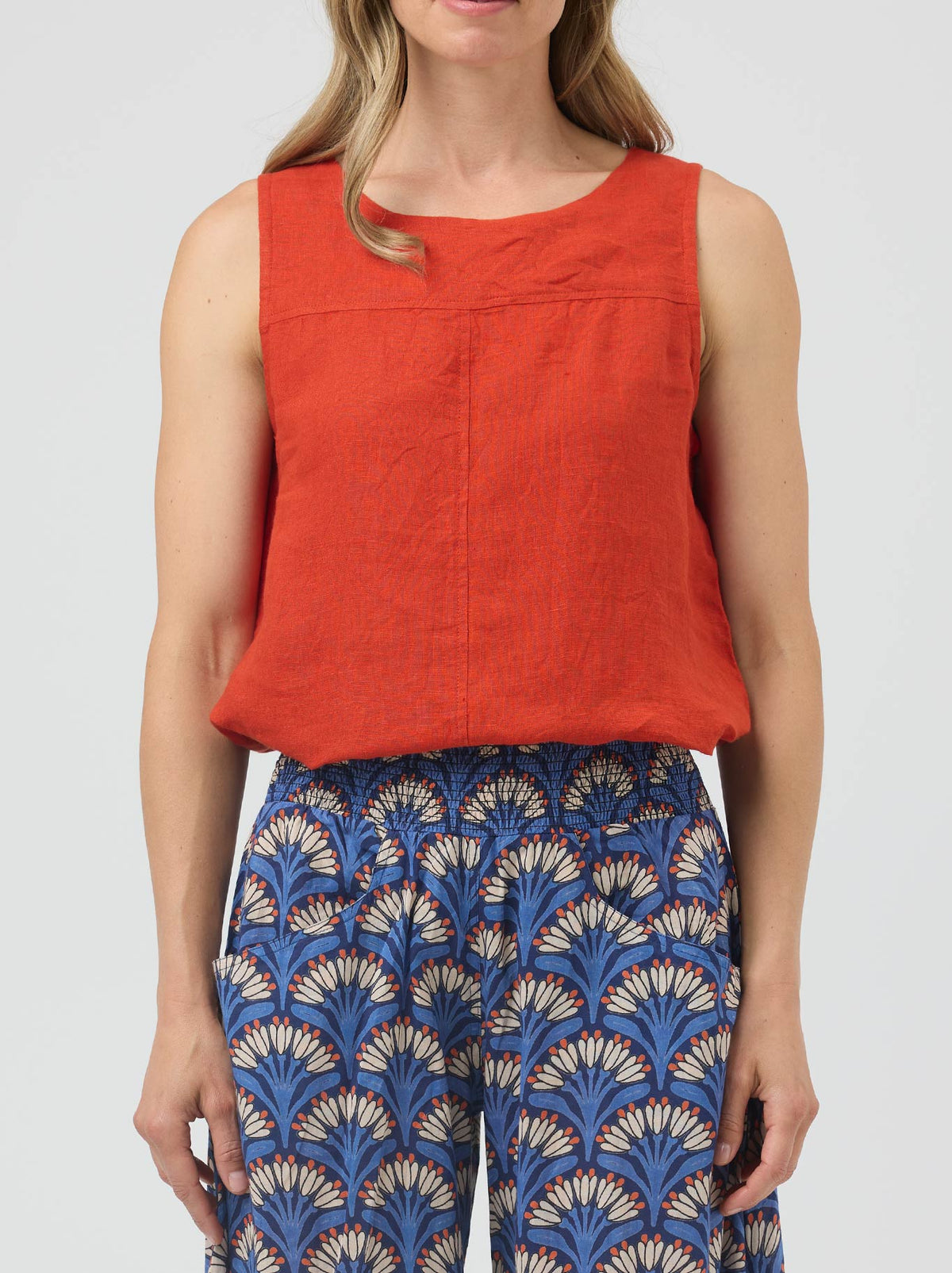 CAKE TALLIE LINEN TANK