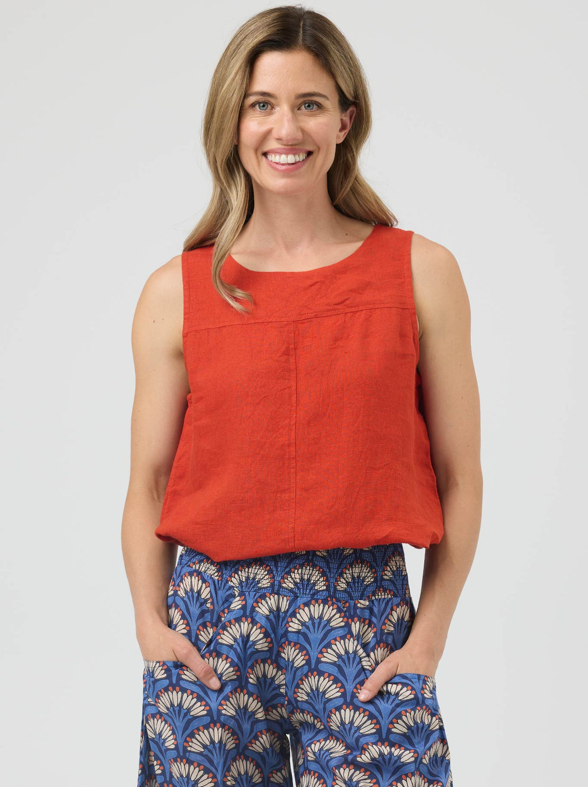 CAKE TALLIE LINEN TANK