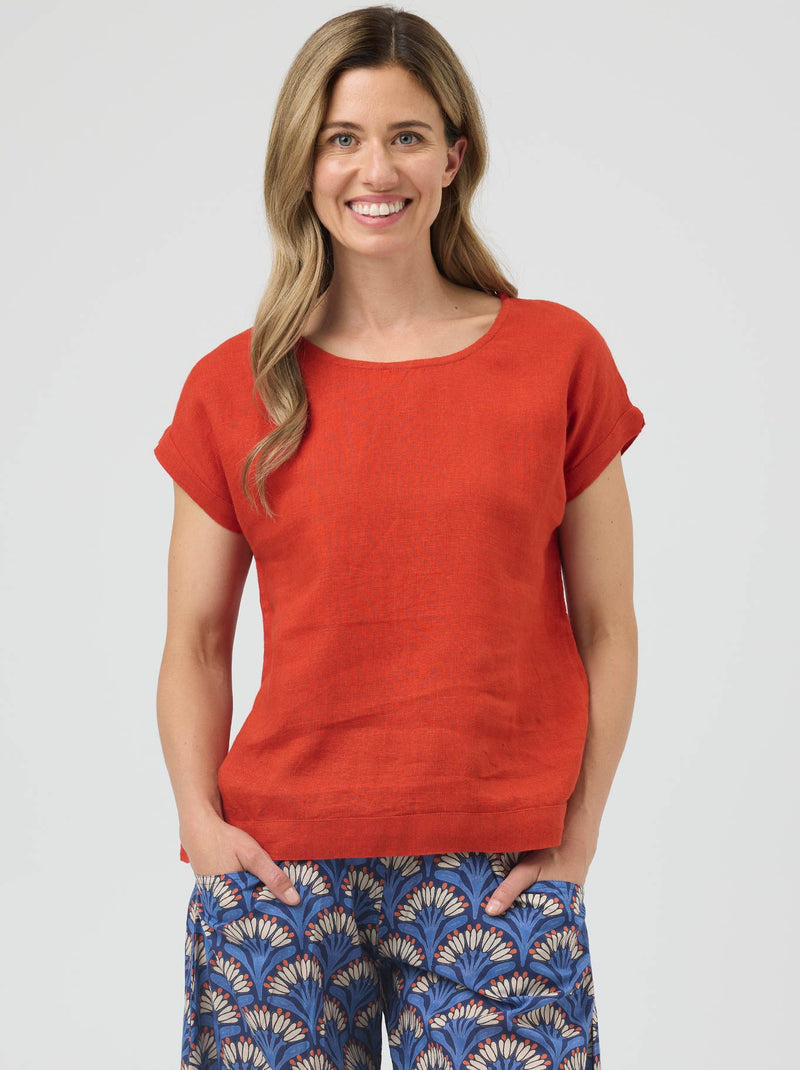 CAKE VICKY LINEN TOP