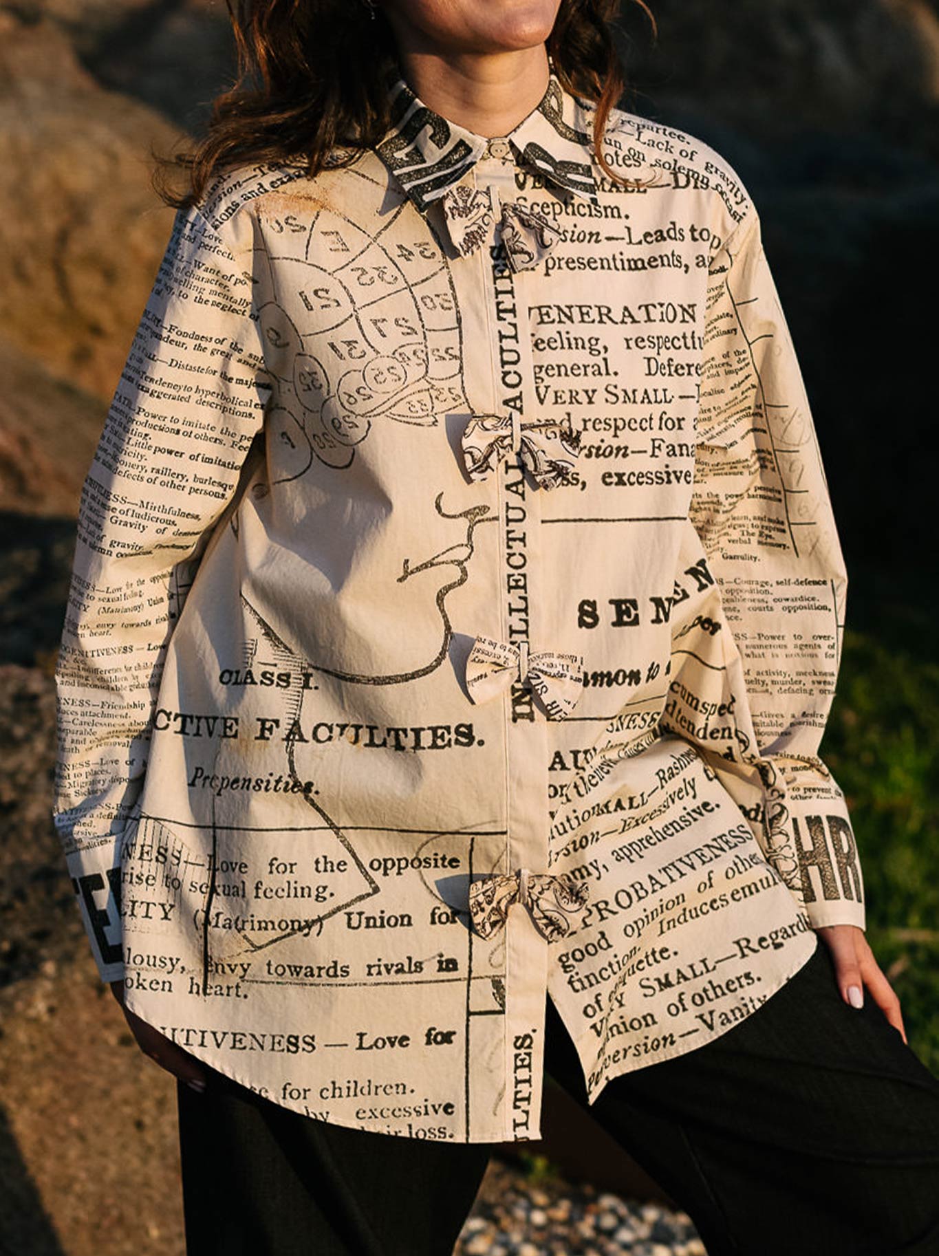 CIRCULAR BY M.A DAINTY NOTEBOOK SHIRT
