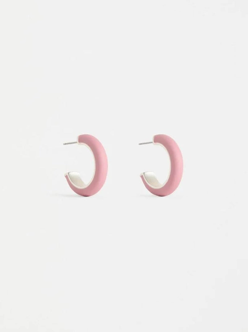 ELK EMAL MINI HOOP EARRING