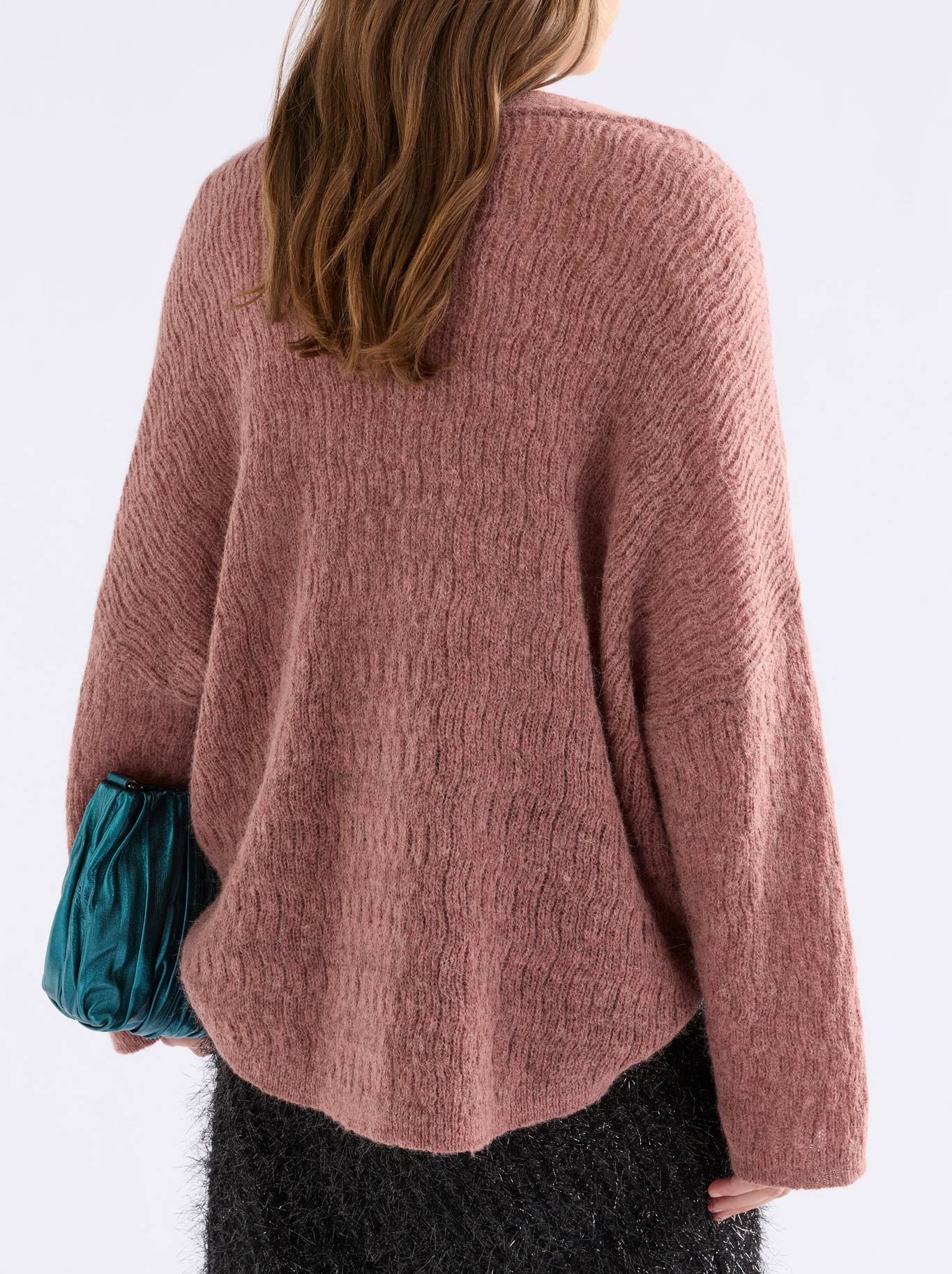ELK AGNA PATTERN SWEATER