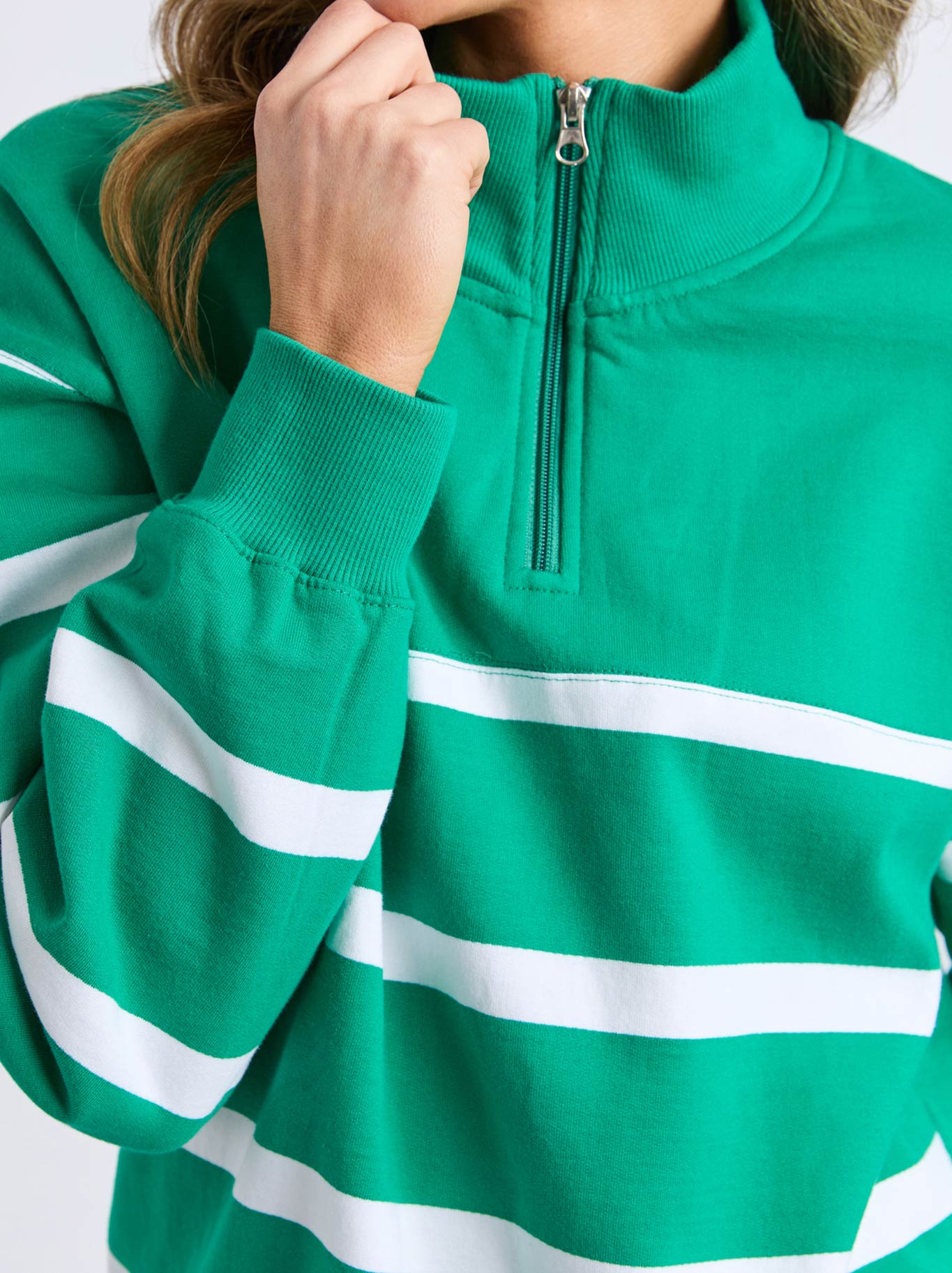 ELM LANE ZIP CREW