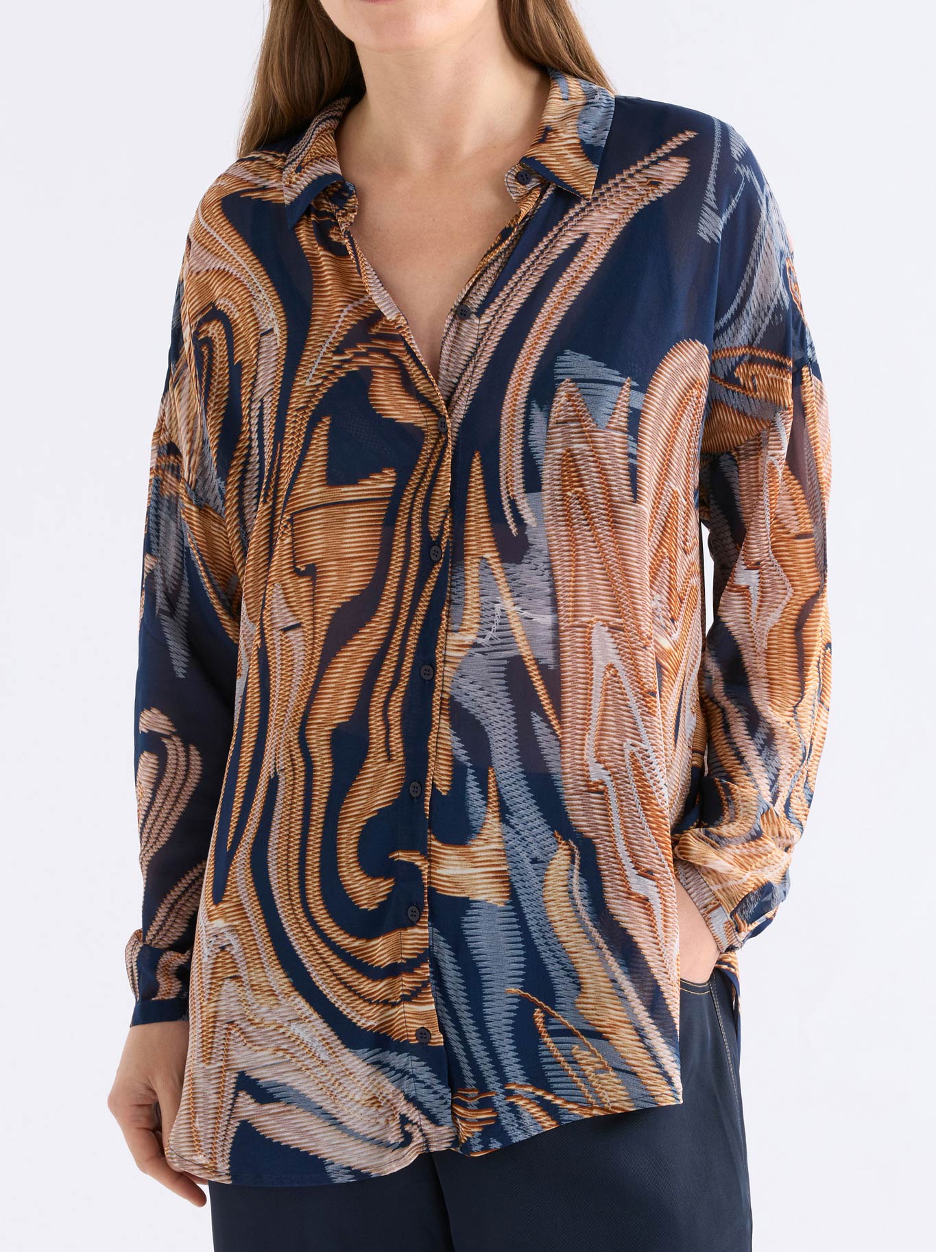 ELK EIR SHEER SHIRT