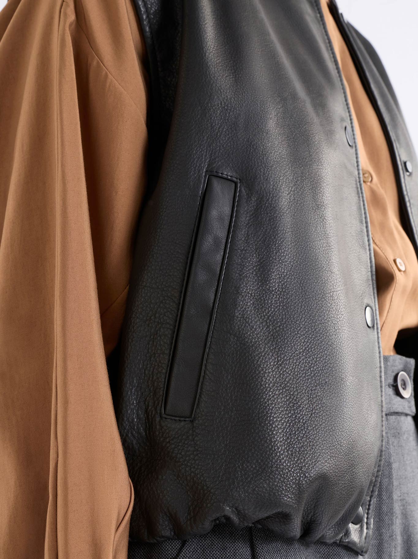 ELK STRIIND LEATHER VEST