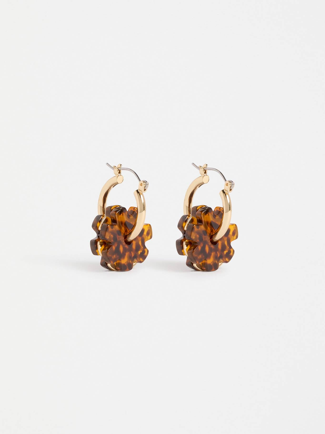 ELK FLAKKRIN HOOP EARRING