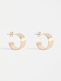 ELK GILD HOOP EARRING