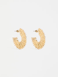 ELK KRUSEN HOOP EARRING