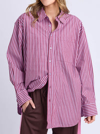ELM LILA STRIPE SHIRT