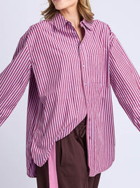 ELM LILA STRIPE SHIRT
