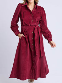 ELM SERENA CORD DRESS