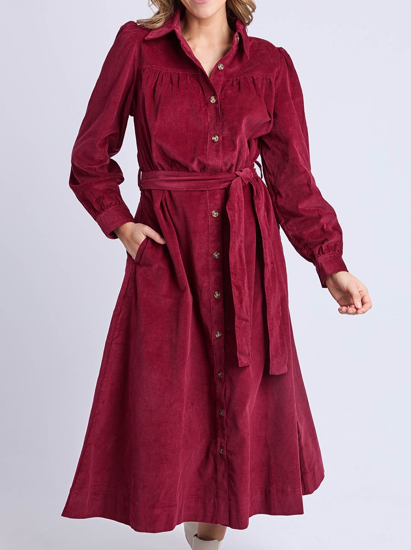 ELM SERENA CORD DRESS