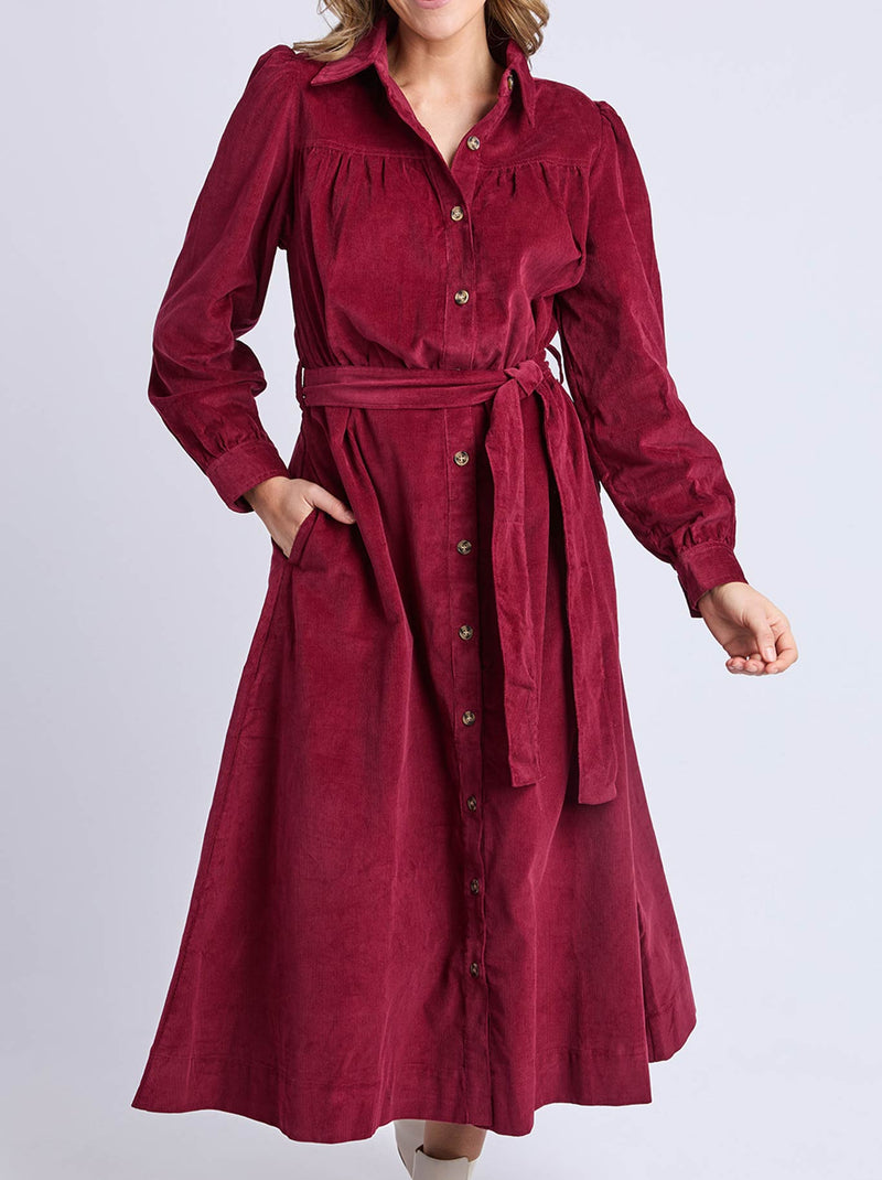 ELM SERENA CORD DRESS