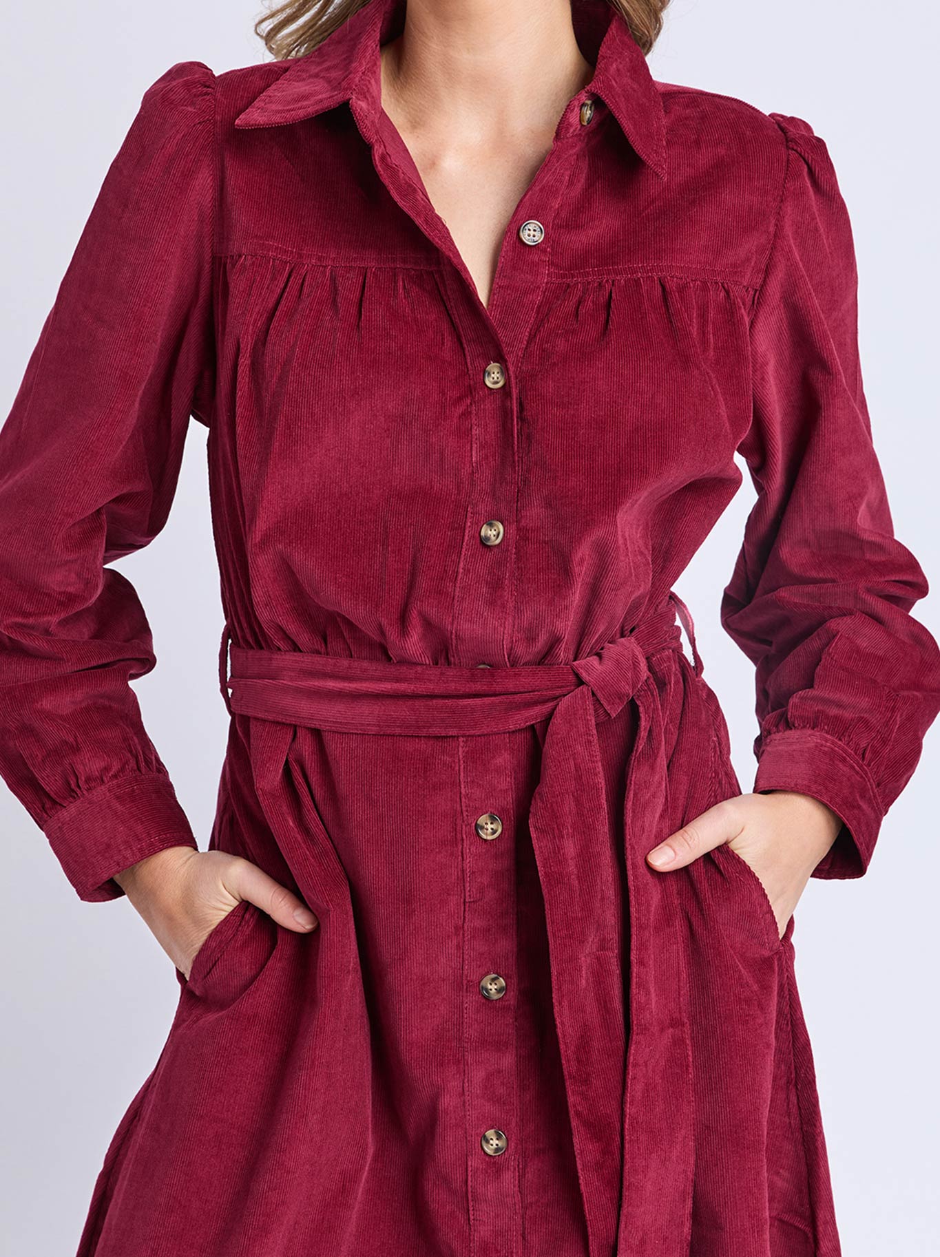 ELM SERENA CORD DRESS