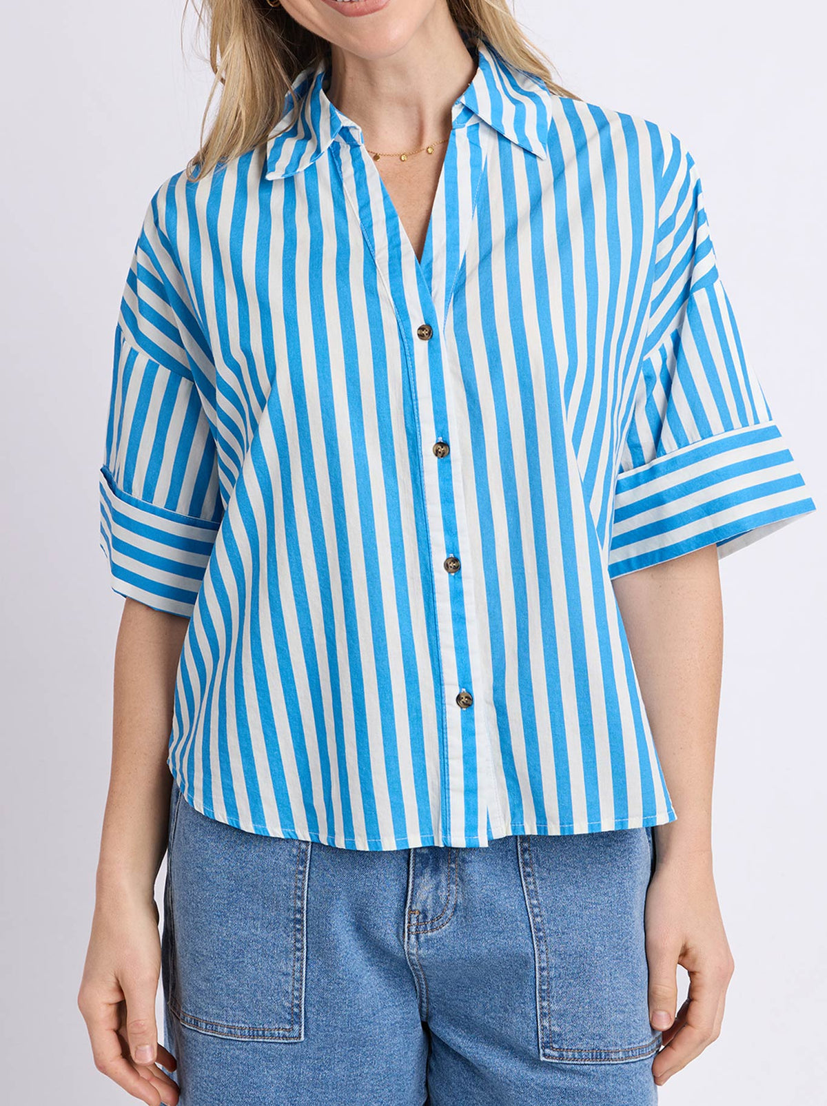 ELM STRIPED HOLIDAY SHIRT