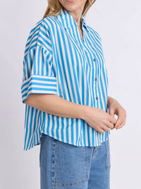 ELM STRIPED HOLIDAY SHIRT