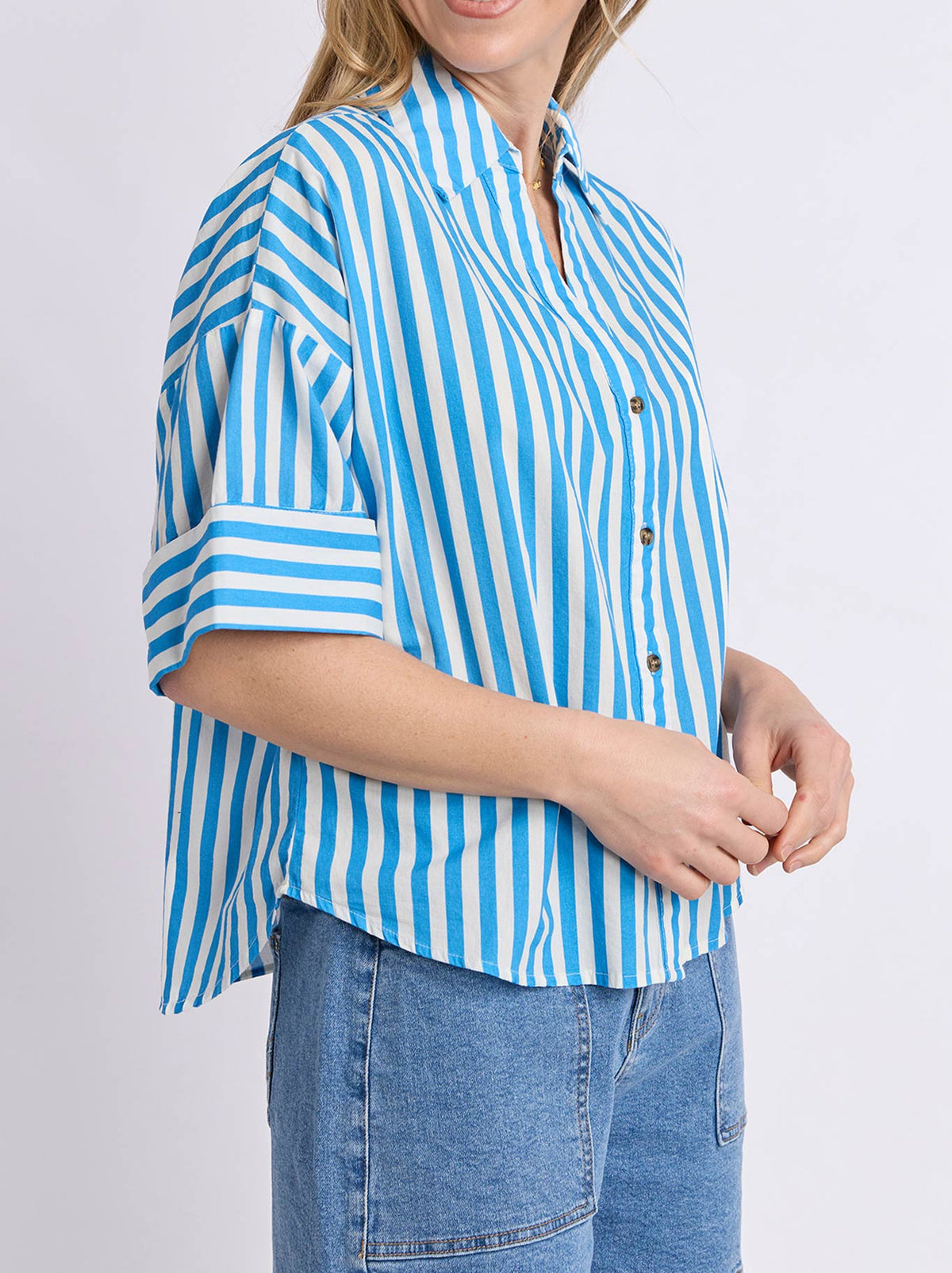 ELM STRIPED HOLIDAY SHIRT