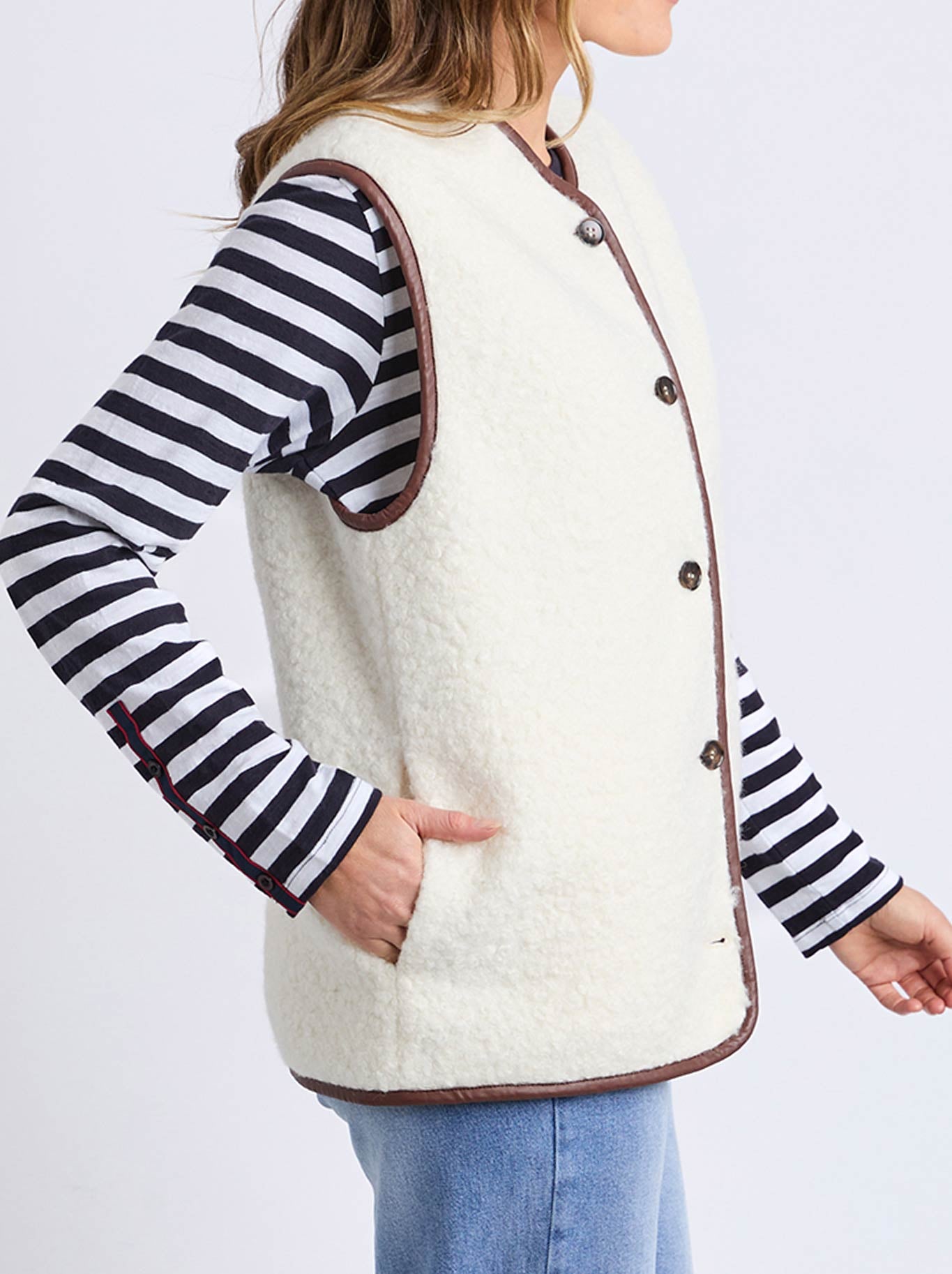 ELM SHERLING VEST