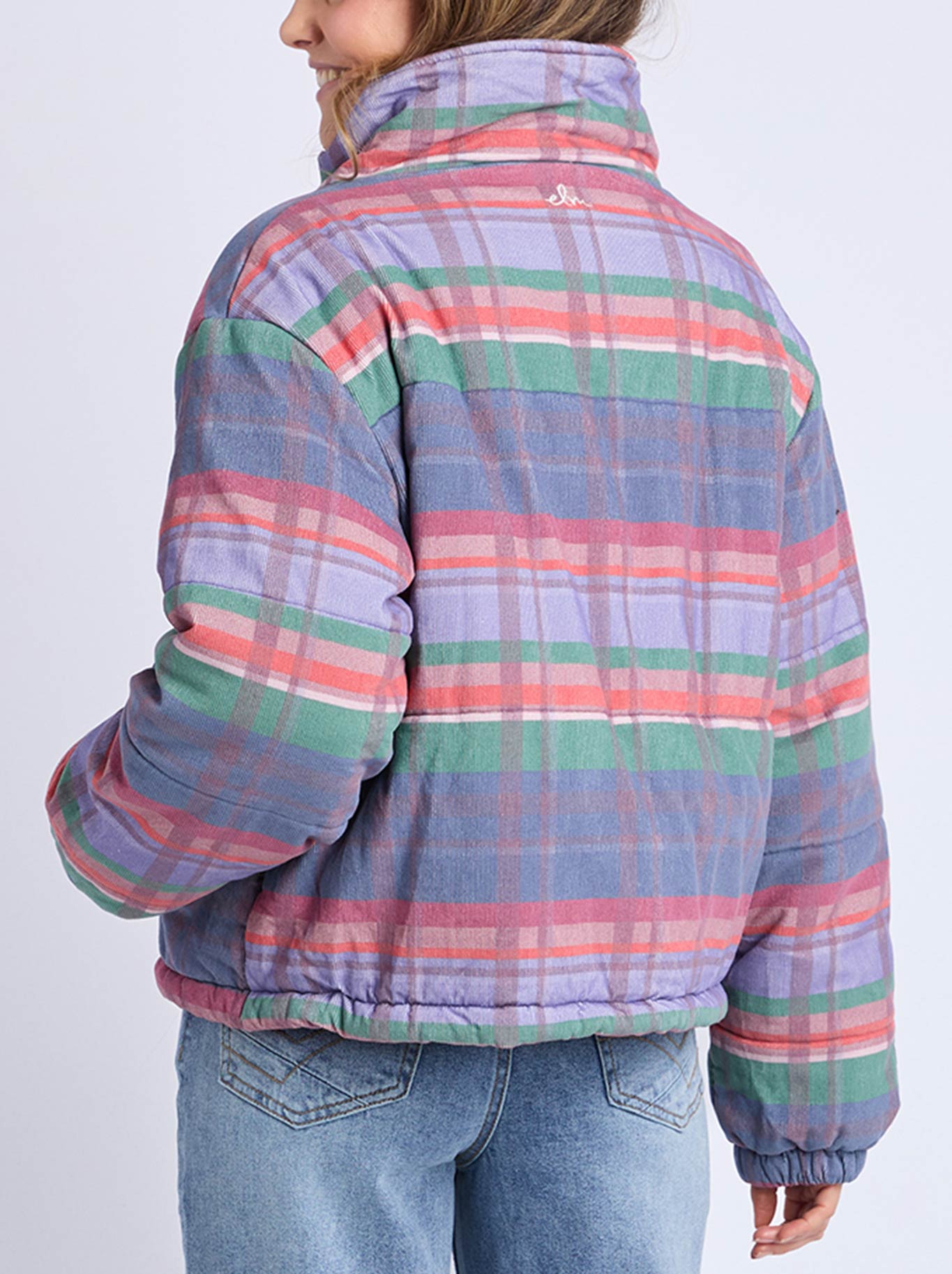 ELM CORD CHECK JACKET – ENNI