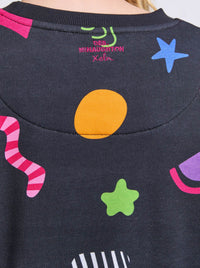 ELM DEB MCNAUGHTON LICORICE GALAXY CREW