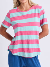 ELM SPRITZ STRIPE TEE