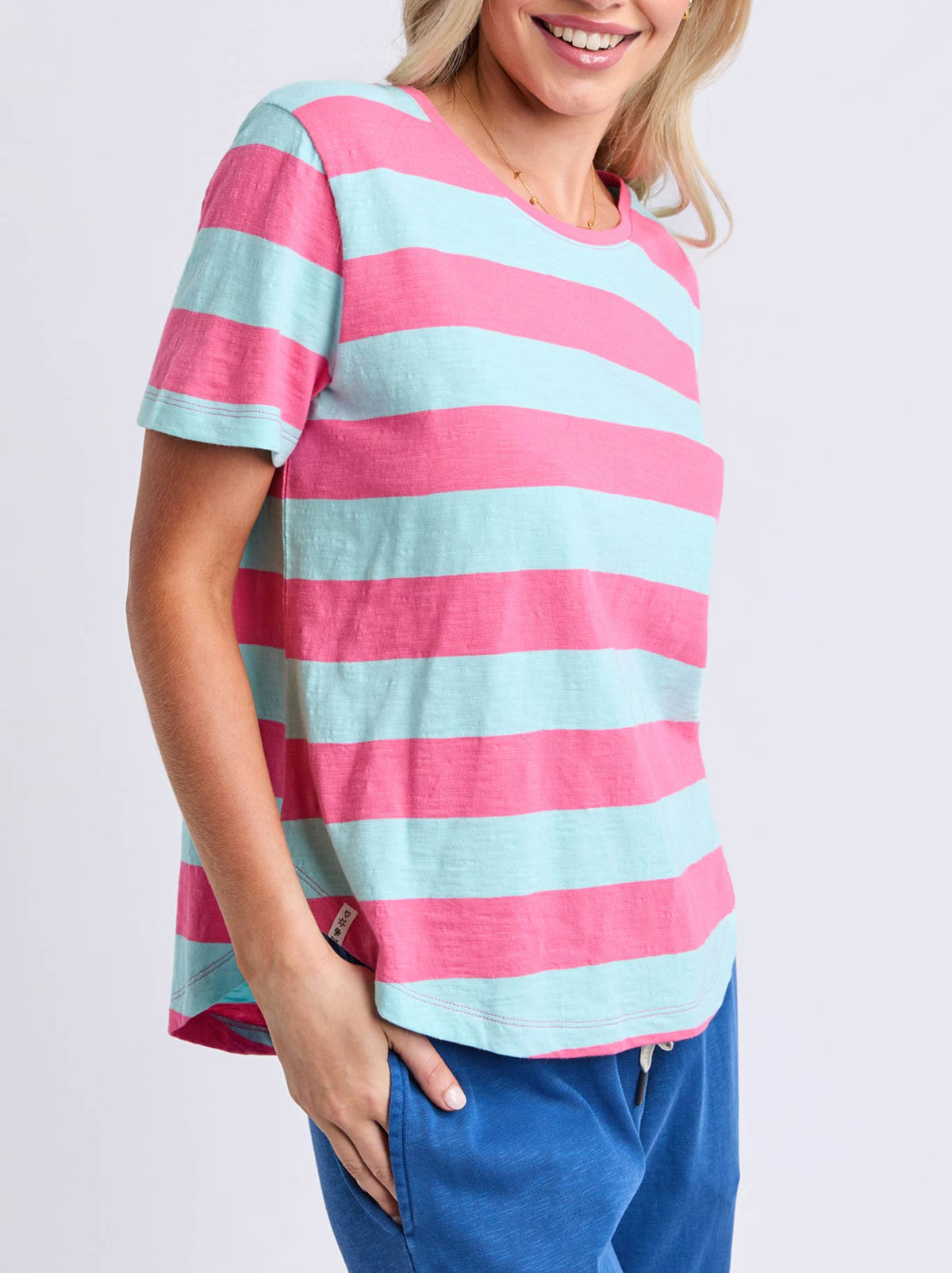 ELM SPRITZ STRIPE TEE