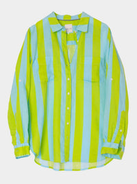HUT STRIPE BOYFRIEND SHIRT