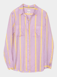 HUT STRIPE BOYFRIEND SHIRT