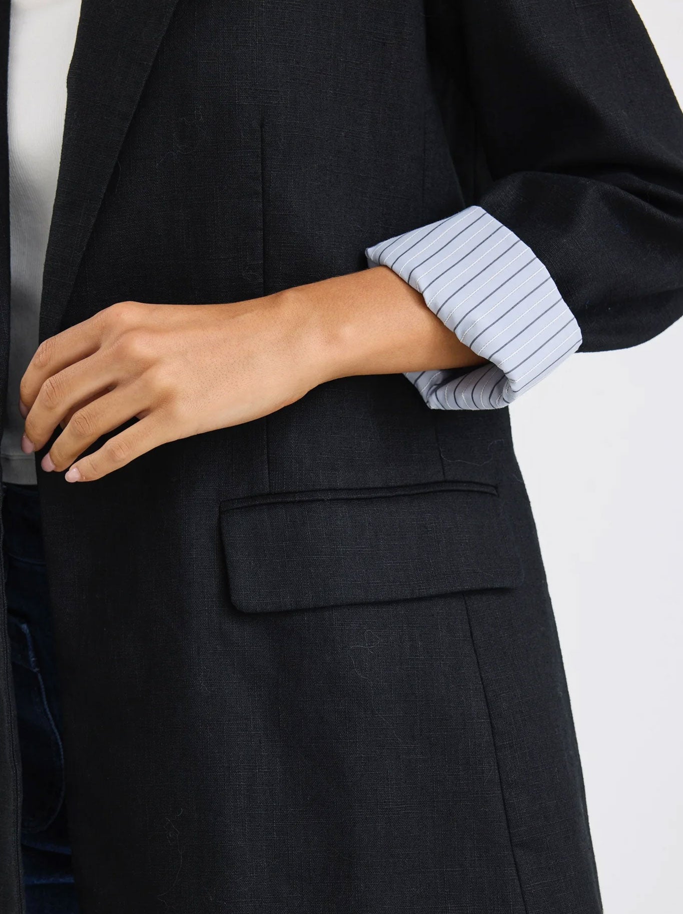 IVY & JACK DOCK RAMIE BLAZER