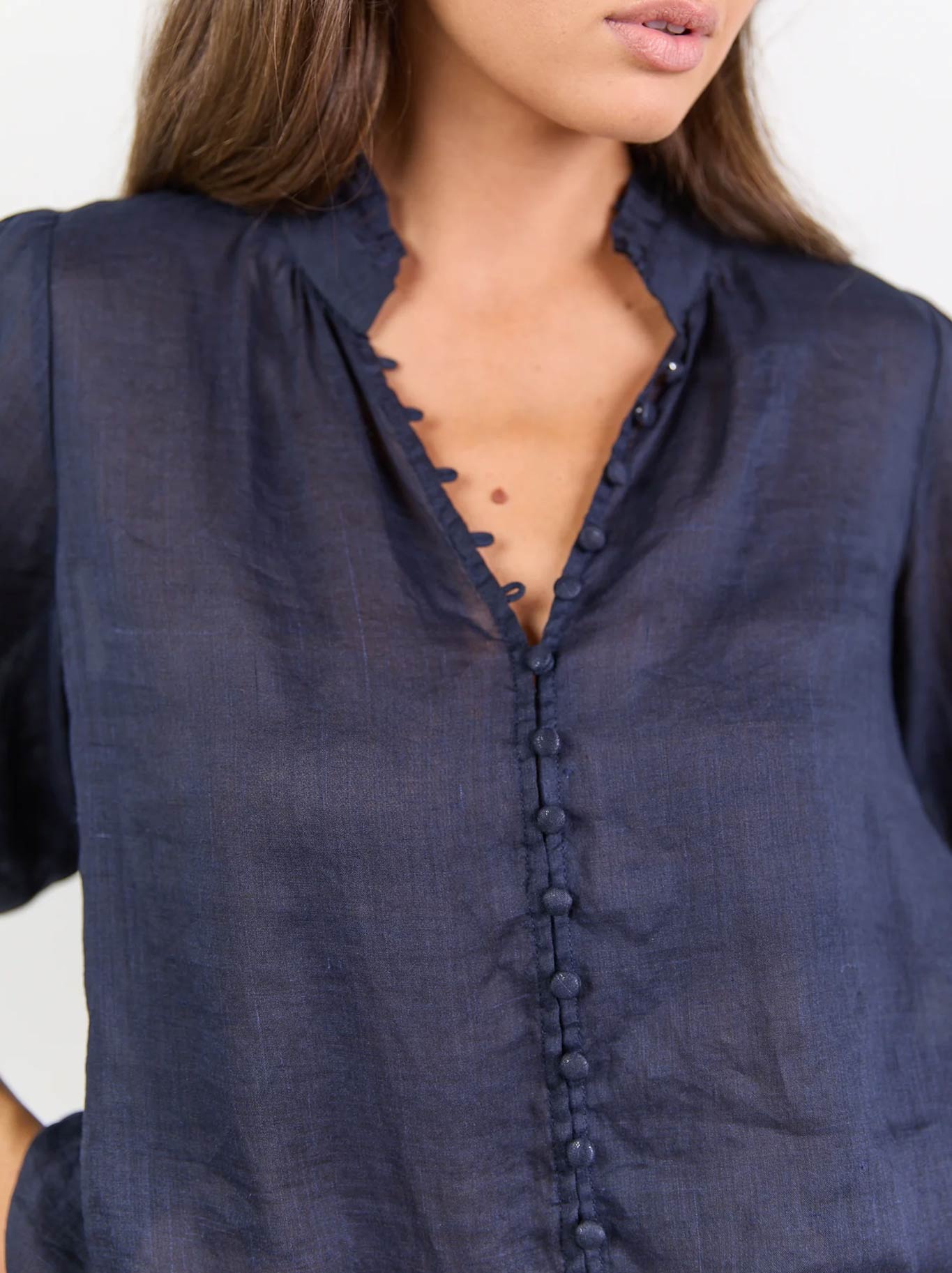 IVY & JACK CONTINUANCE RAMIE HIGH NECK TOP
