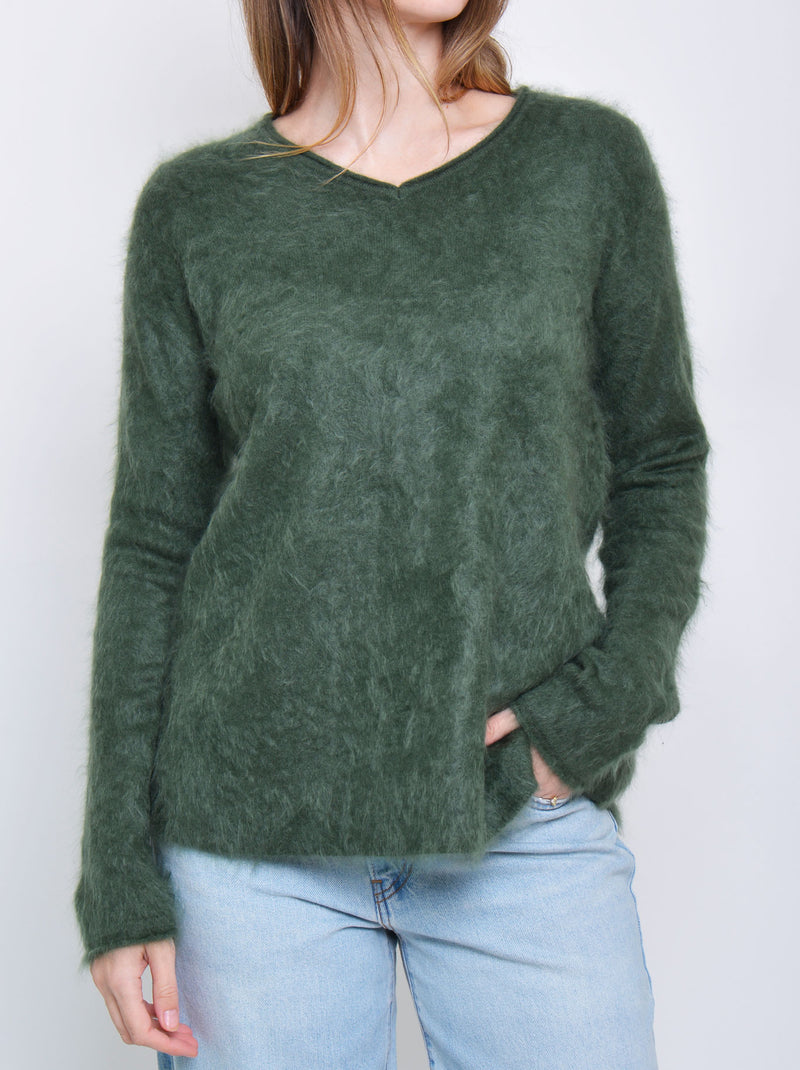 JAMES MELBOURNE BRUSHED CASHMERE KNIT