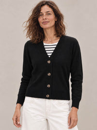 JAMES MELBOURNE V BUTTON CARDI