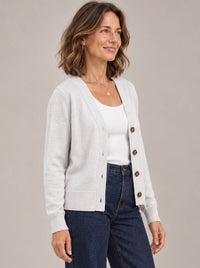 JAMES MELBOURNE V BUTTON CARDI