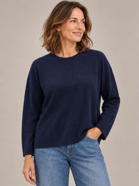 JAMES MELBOURNE BOXY RELAXED PULLOVER