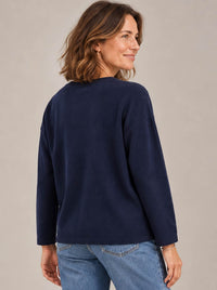 JAMES MELBOURNE BOXY RELAXED PULLOVER