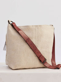 JUJU & CO BABY JUTE SLOUCHY BAG