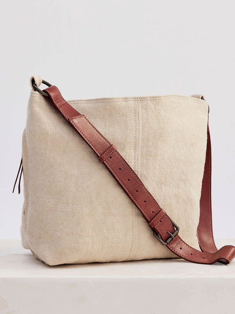 JUJU & CO BABY JUTE SLOUCHY BAG