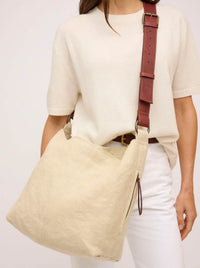 JUJU & CO BABY JUTE SLOUCHY BAG