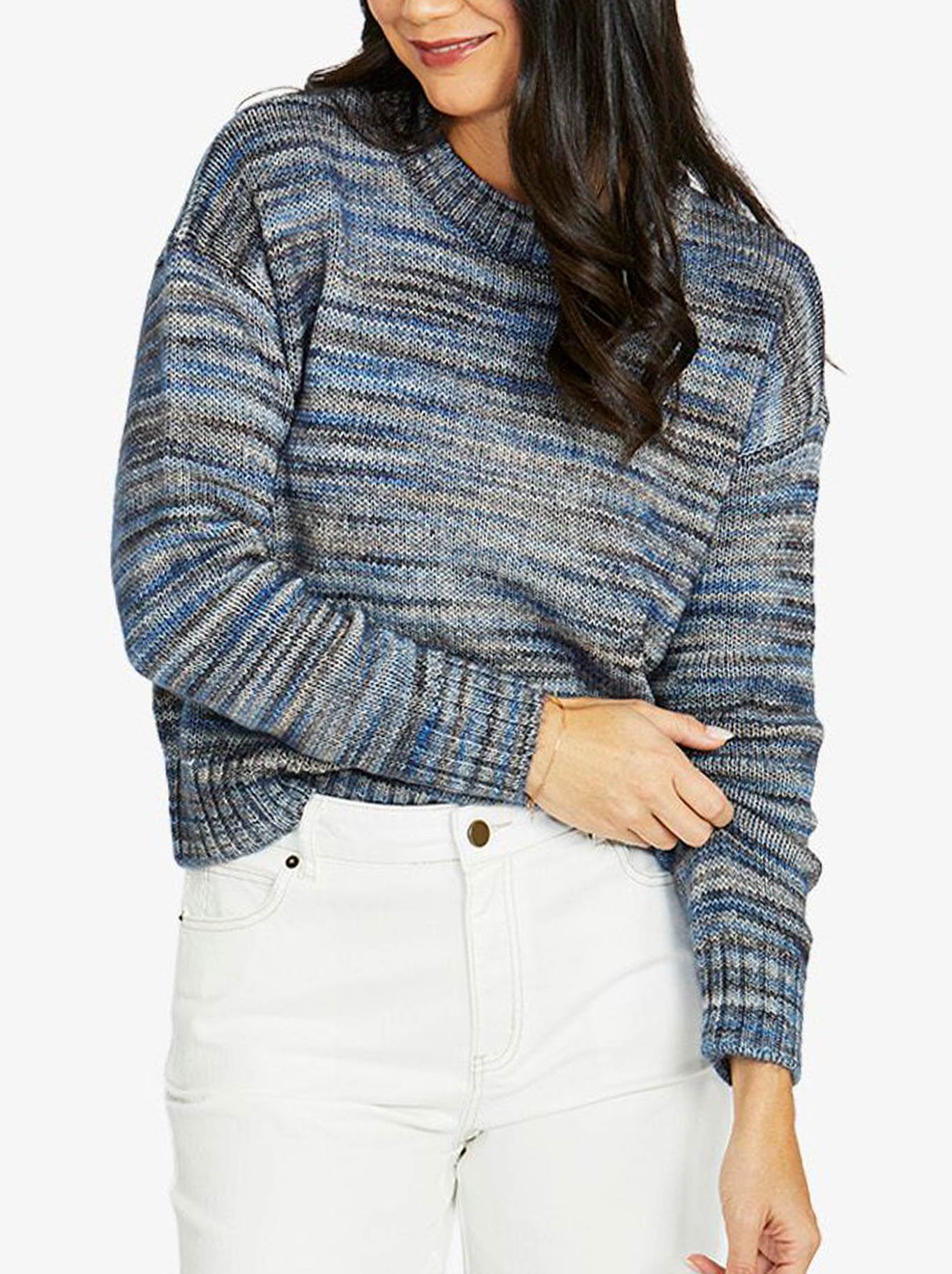 JUMP COLOUR MIX PULLOVER